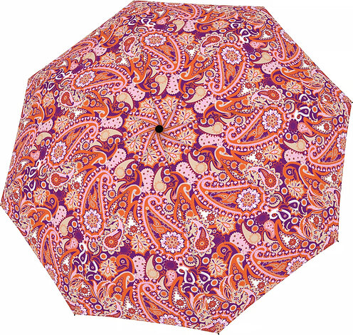 Parasolka Magic Fiber wzorzysta różowo-pomarańczowa