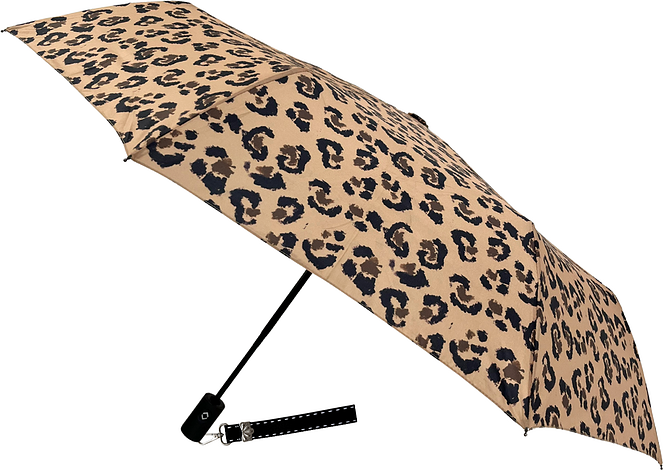 Parasolka automatyczna Leopard beżowa