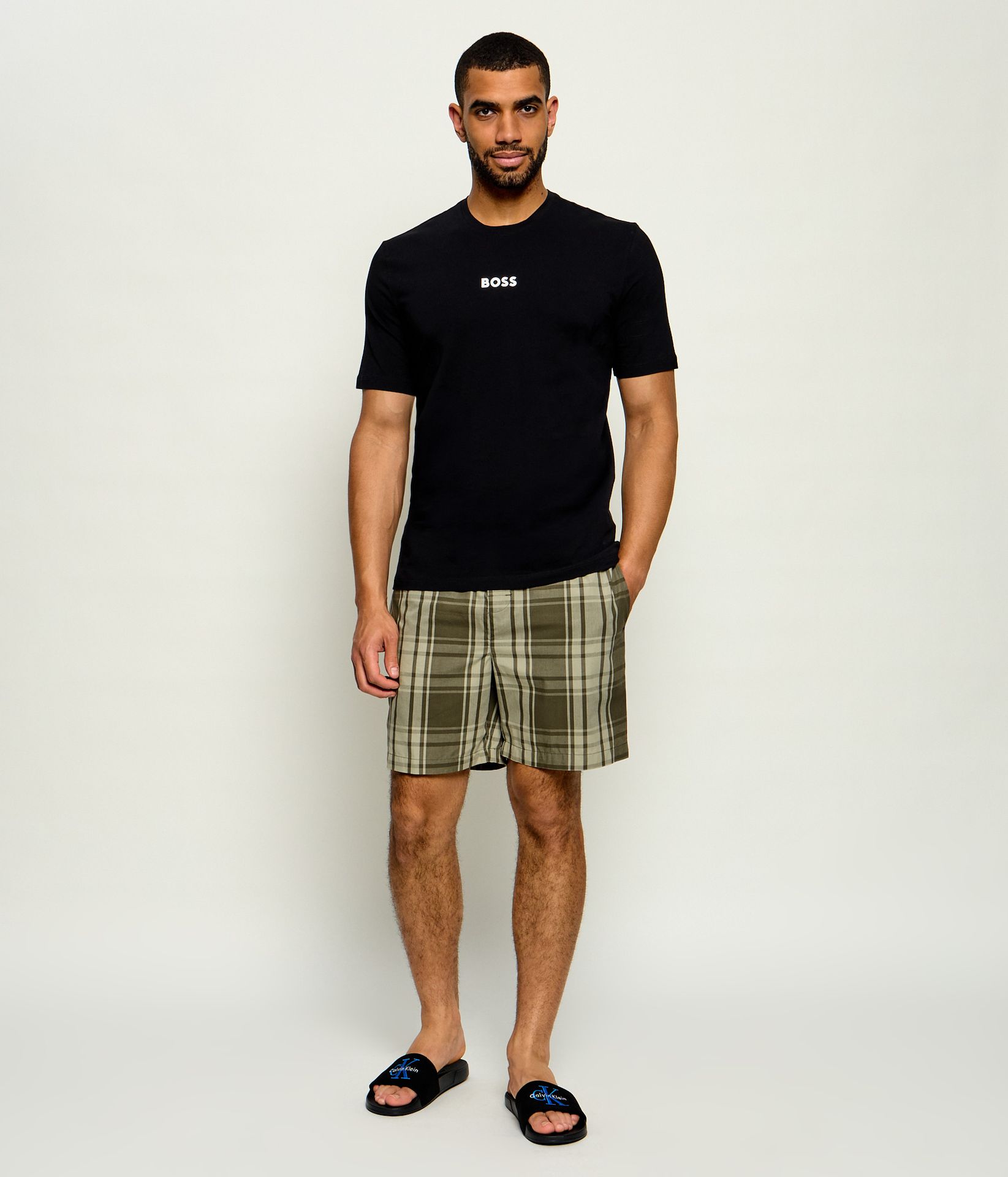 BOSS BLACK Piżama Easy Short Set Regular Fit