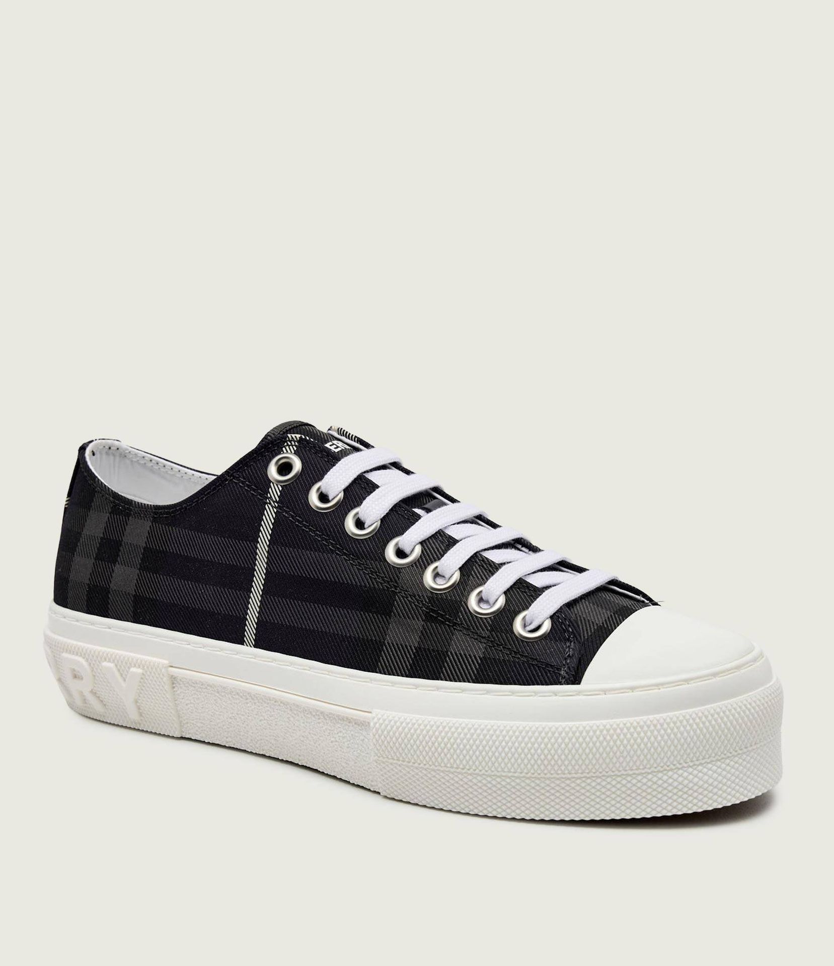 Burberry Trampki JACK M z dodatkiem skóry