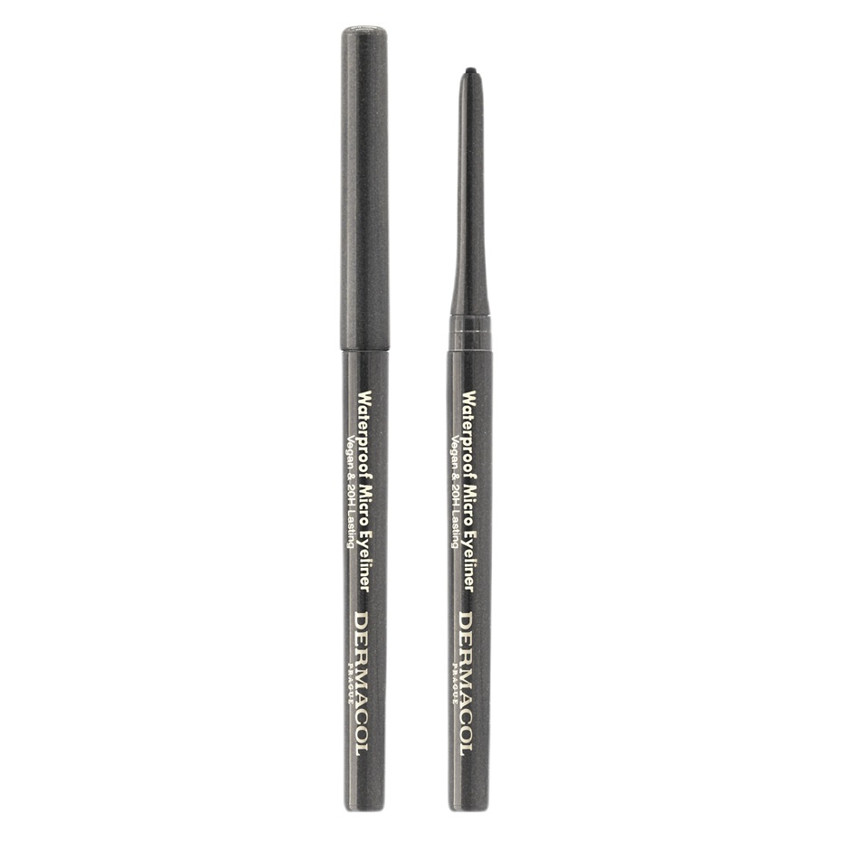 Dermacol Waterproof Micro wodoodporny eyeliner 04 Grey 0.35g
