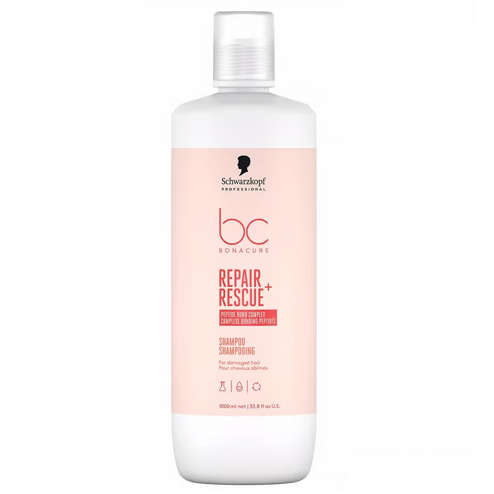 Schwarzkopf Professional BC Bonacure Repair Rescue+ Shampoo szampon do włosów zniszczonych 1000ml