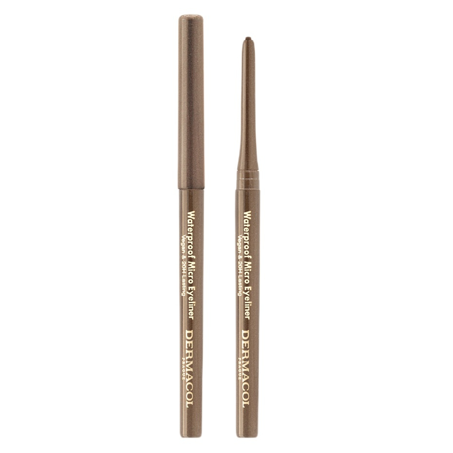 Dermacol Waterproof Micro wodoodporny eyeliner 03 Brown 0.35g