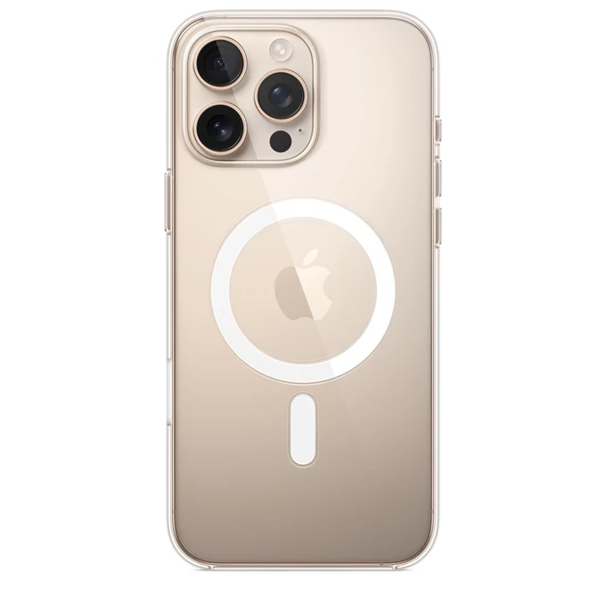 APPLE CLEAR CASE MA7F4ZM/A IPHONE 16 PRO MAX TRANSPARENT ORYGINALNA PLOMBA