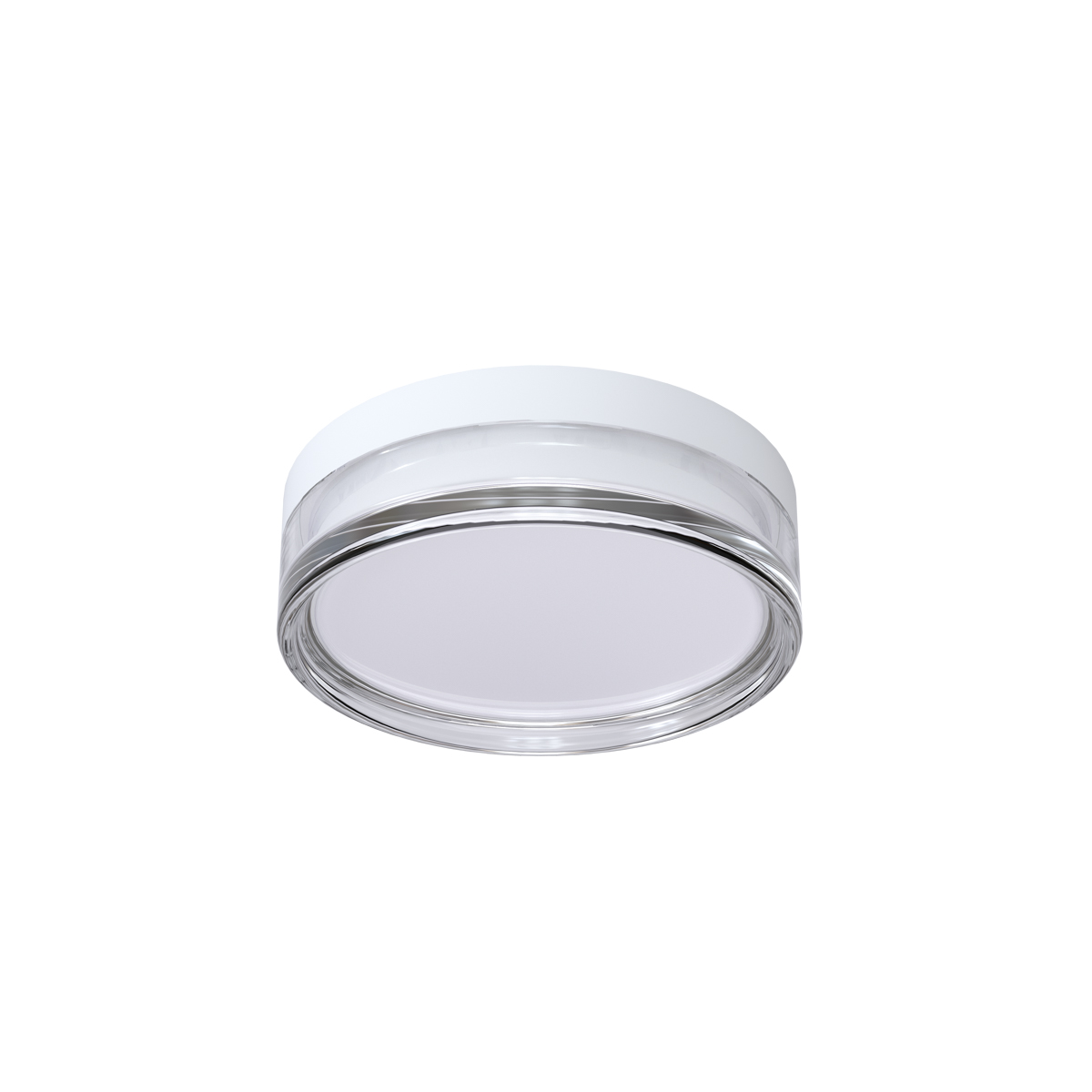 RILTA biały plafon łazienkowy IP65 klosz akryl fi 23cm LED 18W CCT ITALUX PLF-73527-S-WH