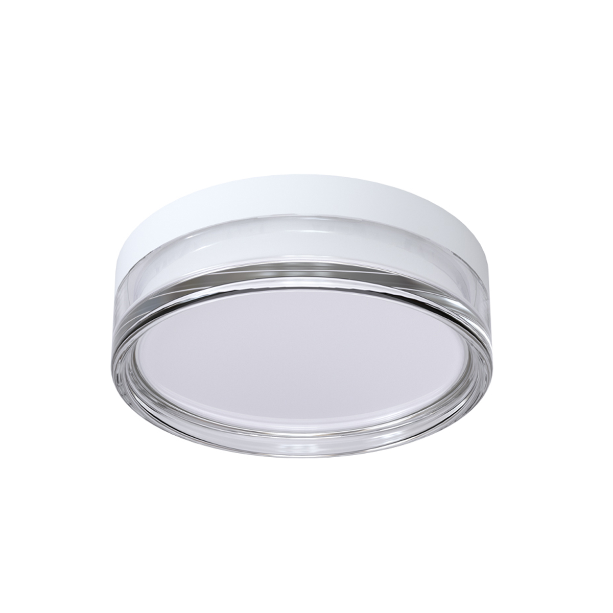 RILTA biały plafon łazienkowy IP65 klosz akryl fi 30cm LED 24W CCT ITALUX PLF-73527-M-WH