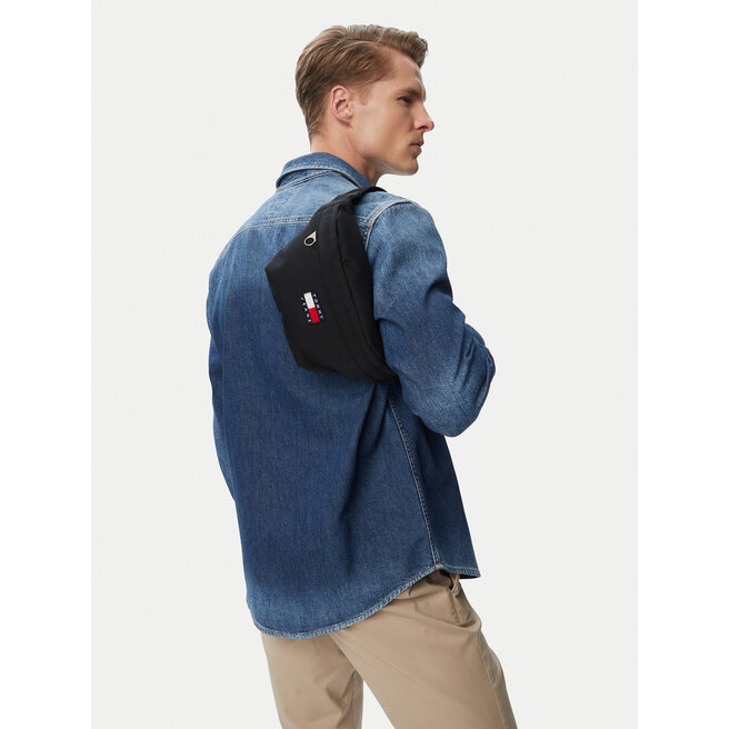 Nerka Tommy Jeans Tjm Ess Daily Bumbag AM0AM14345 Czarny