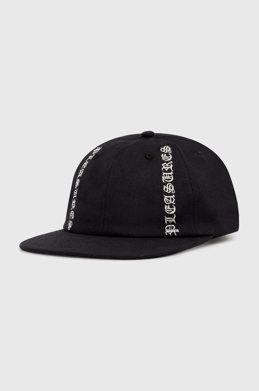 PLEASURES czapka z daszkiem bawełniana Horns Canvas Cap