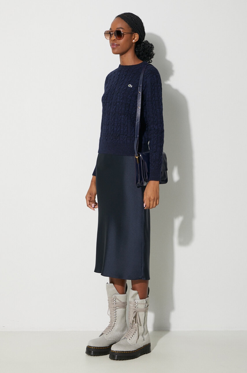 Lacoste sweter wełniany