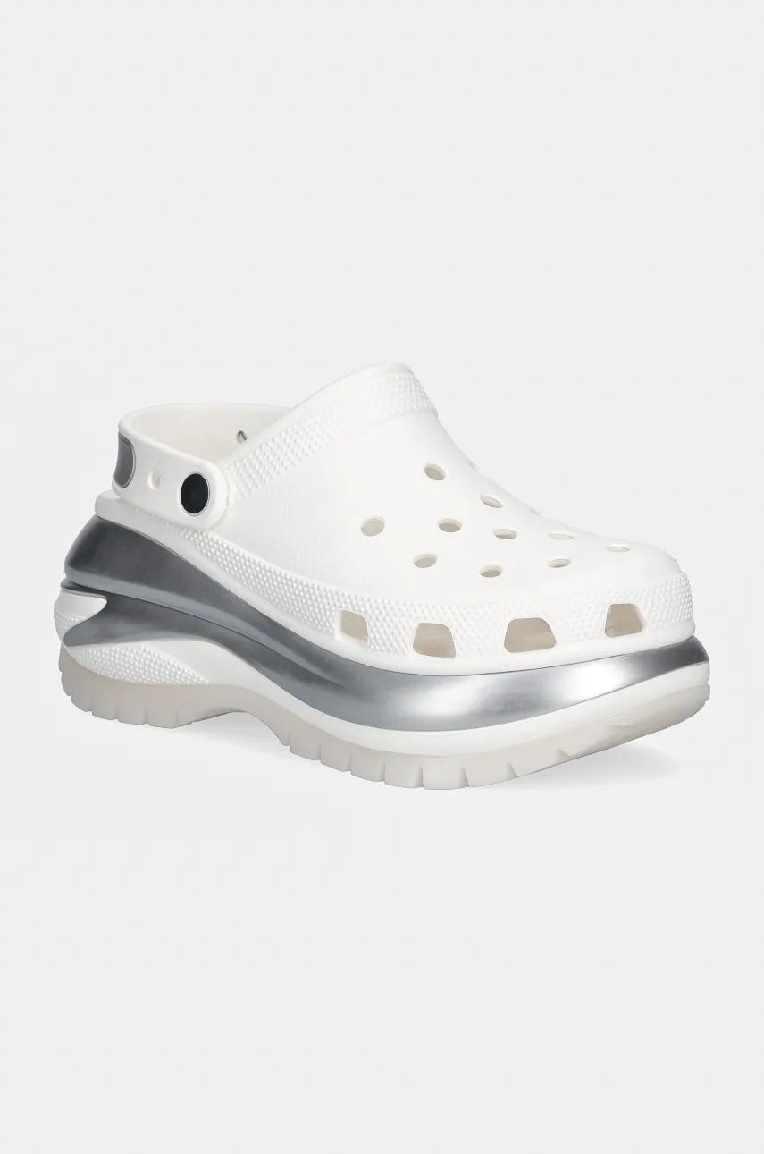 Crocs klapki Mega Crush Metallic Clog