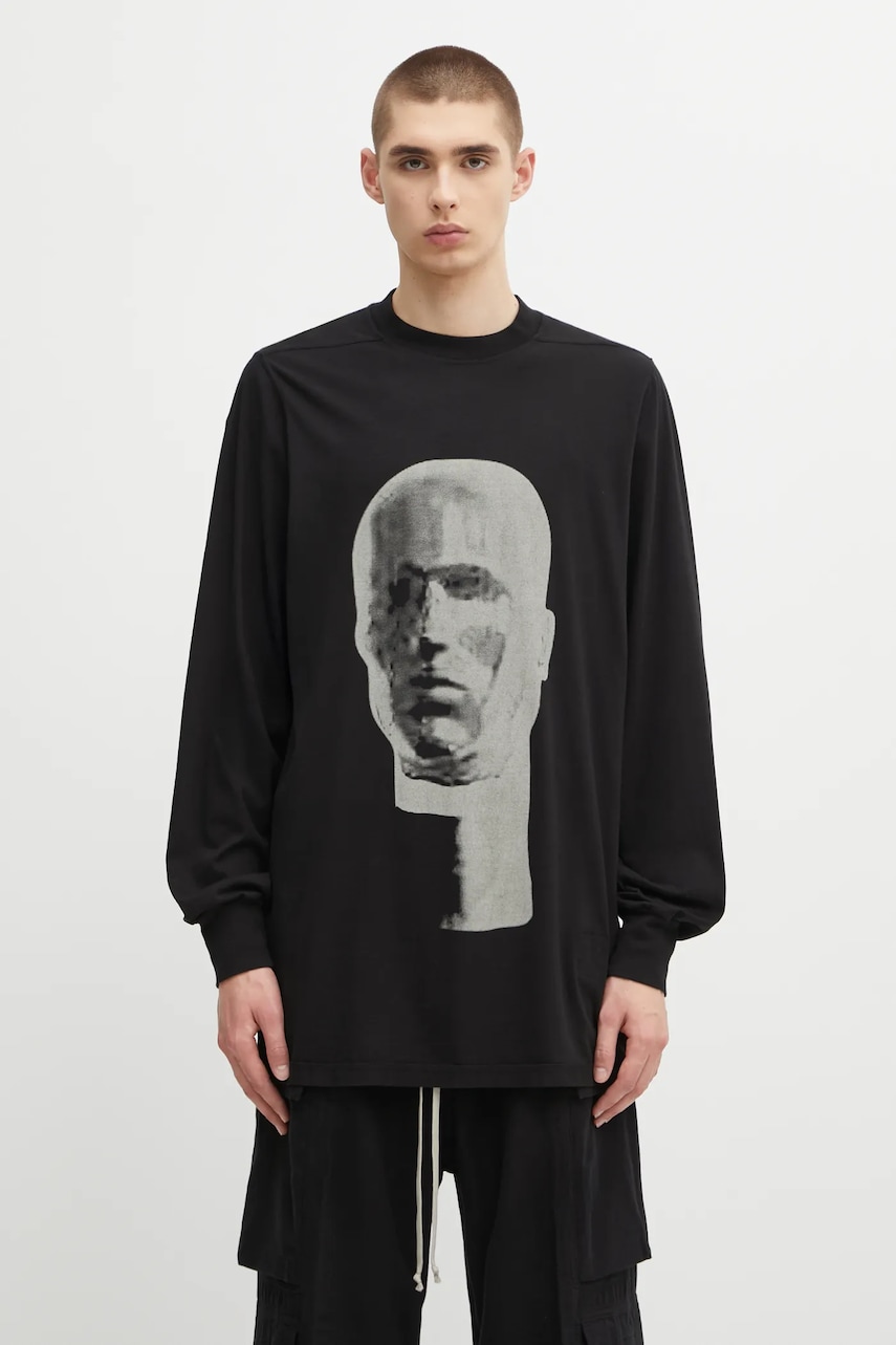 Rick Owens DRKSHDW longsleeve bawełniany Jumbo Ls T