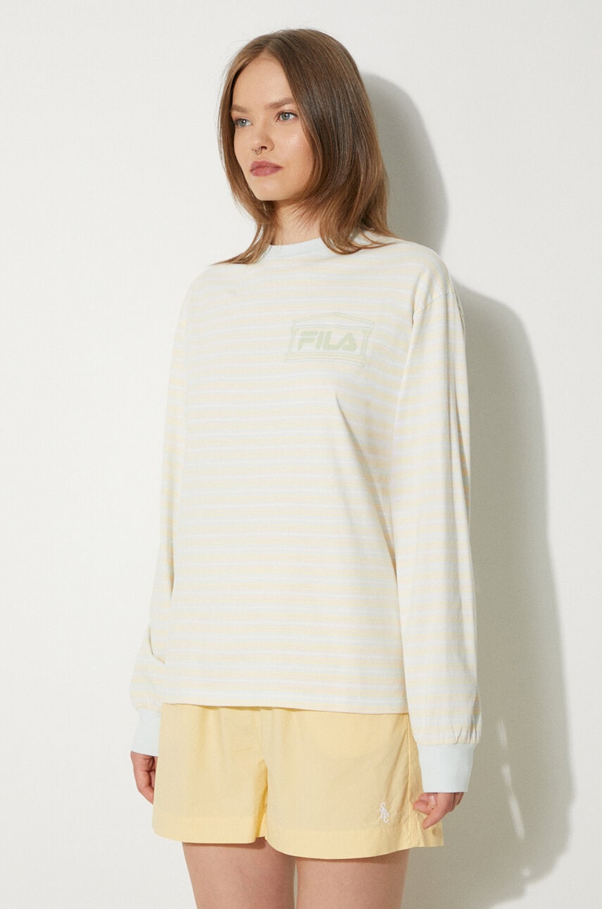 Fila longsleeve bawełniany Fila x Aries Stripe Longsleeve