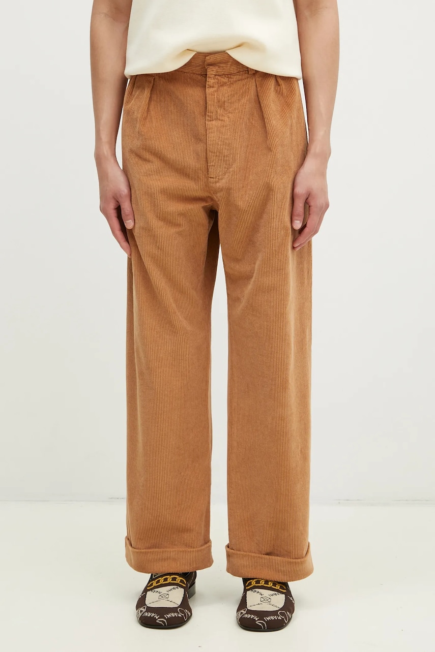 Wood Wood spodnie sztruksowe Lawrence Trousers