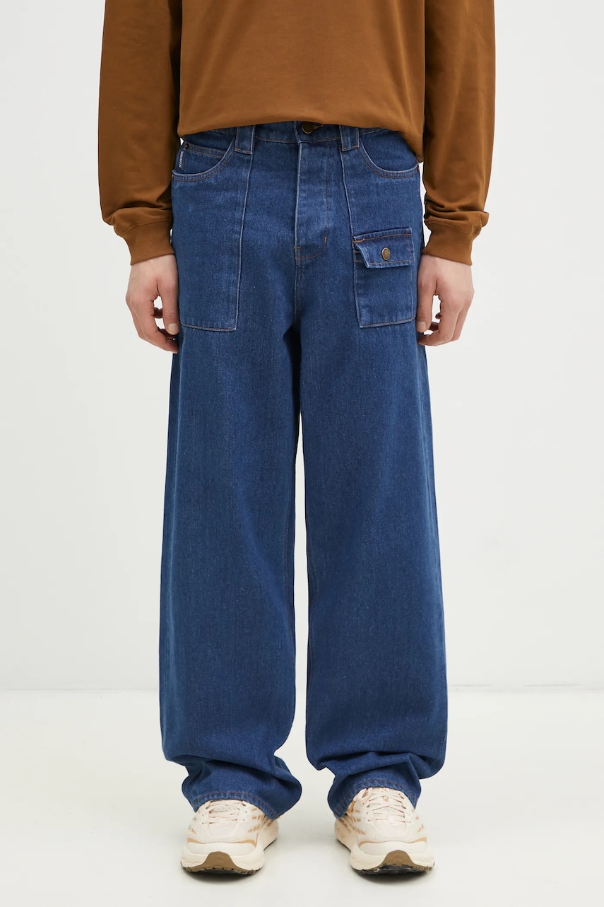 PLEASURES jeansy Grind Baggy