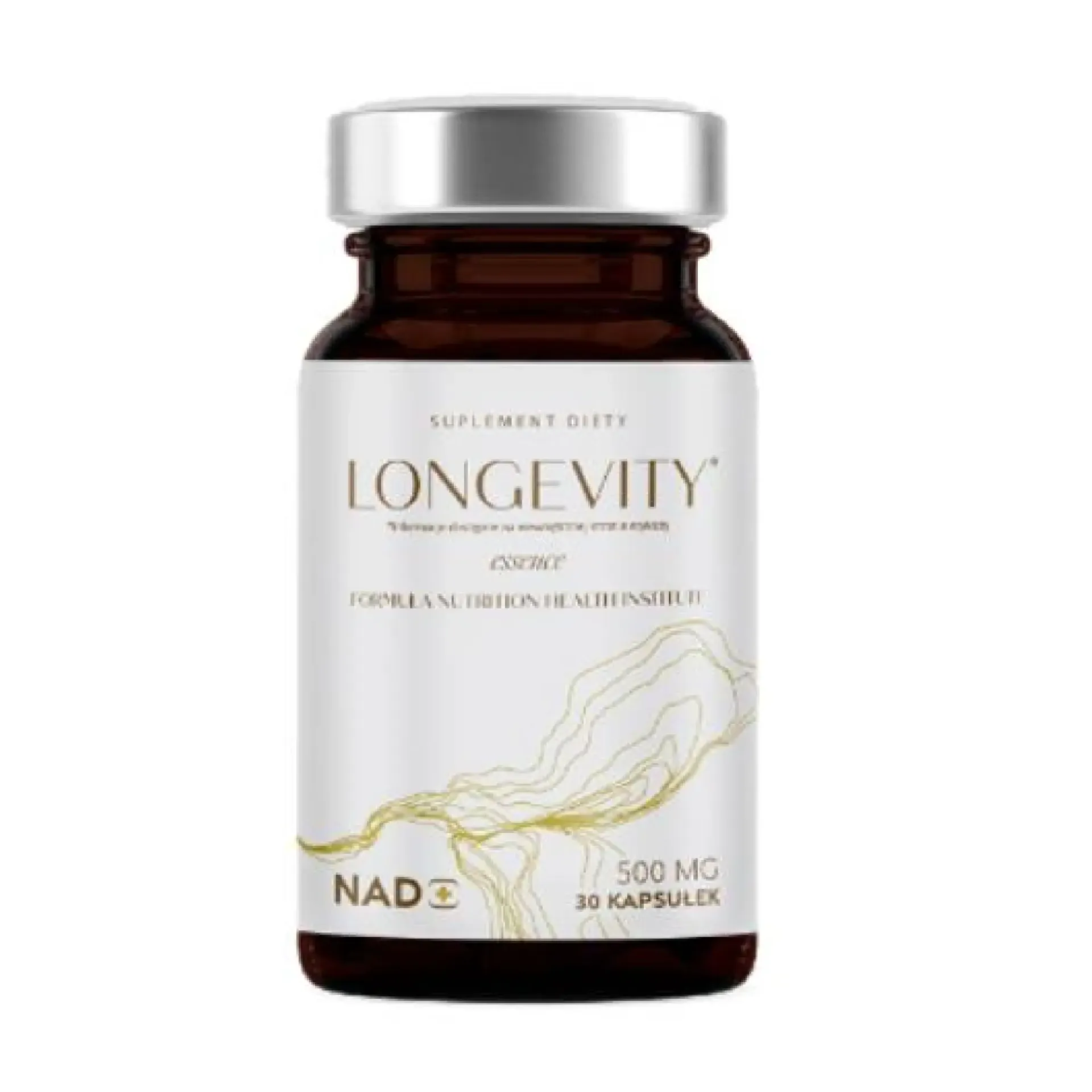 Longevity Essence Nad+, 500 mg, kapsułki, 30 sztuk