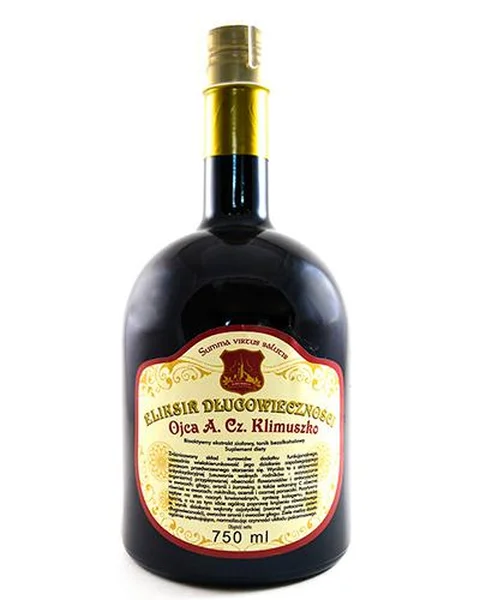 Zioła Ojca Klimuszko Eliksir Długowieczności, 750 ml, cena, opinie, wlaściwości