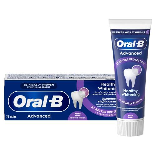 Oral-B Advanced Healthy Whitening Zdrowe wybielanie Pasta do zębów, 75 ml