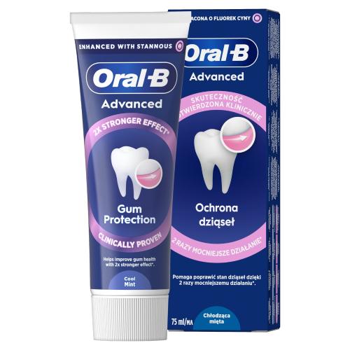 Oral-B Advanced Gum Protection Ochrona dziąseł Pasta do zębów, 75 ml