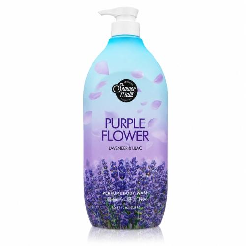 Aekyung Showermate Purple Flower Perfumowany żel pod prysznic, 1,2 l