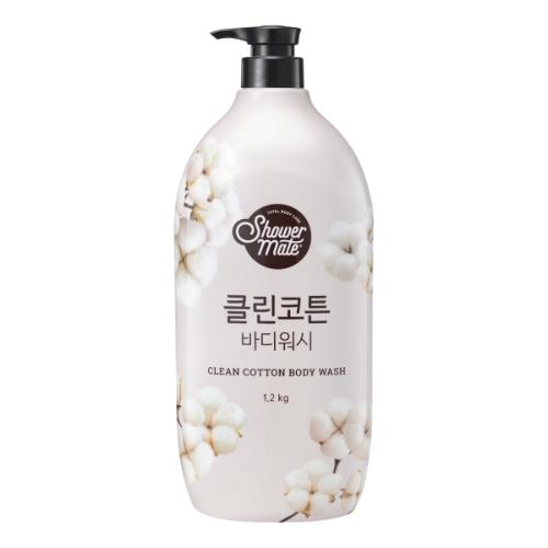 Aekyung Showermate Natural Clean Cotton Żel pod prysznic, 1,2 l