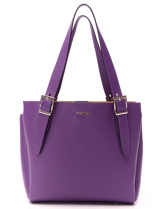 Torba skórzana - shopper (6372)