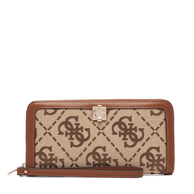 Portfel Guess Audrey Logo Slg SWJG97 55146 Brązowy