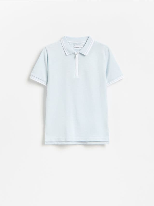 Reserved - T-shirt polo - jasnoniebieski