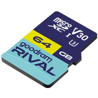 Karta pamięci GOODRAM Rival M3AA microSDXC 64GB Adapter GGSM3AA-0640R12