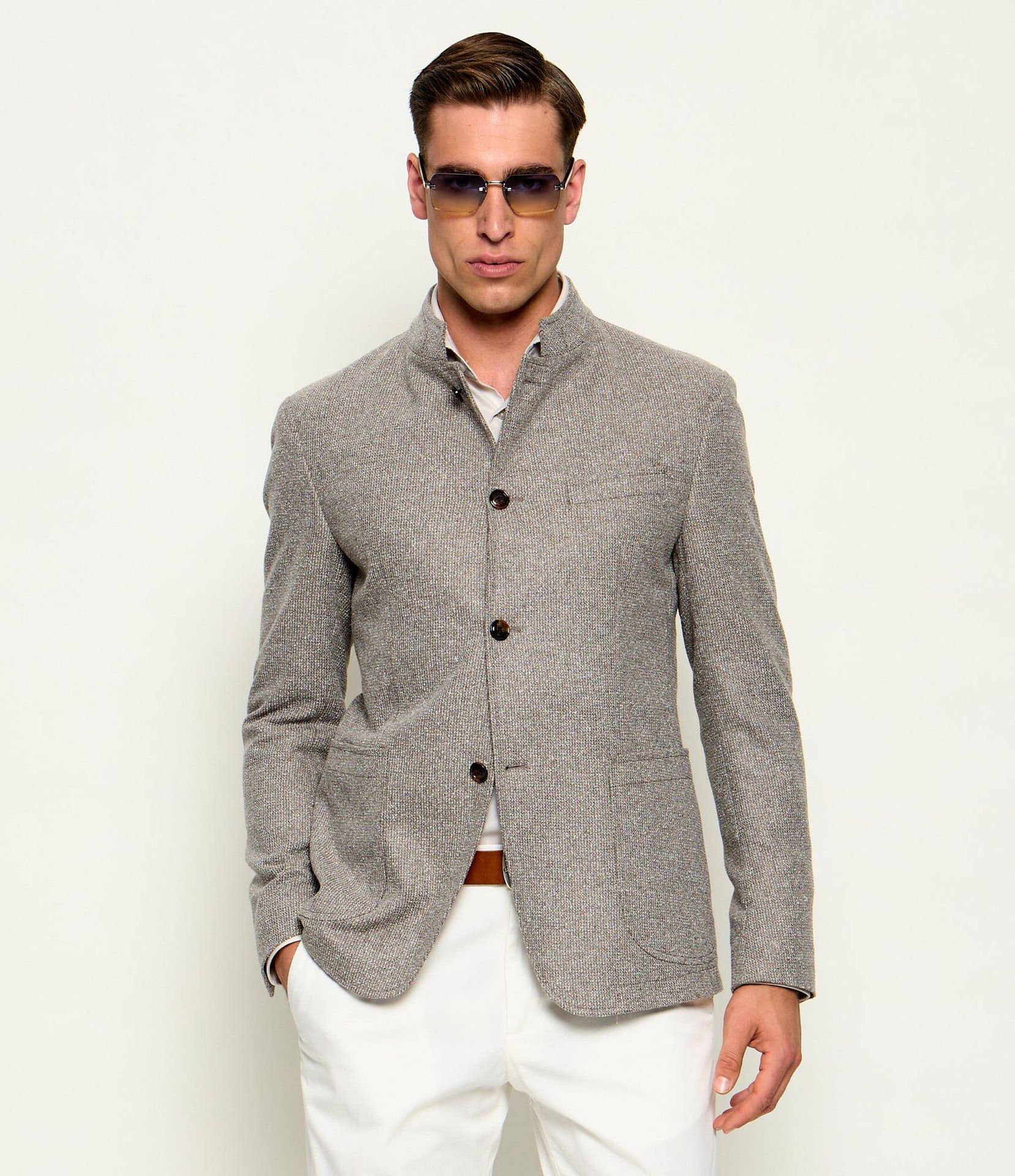Joop! Marynarka Hiror Slim Fit z dodatkiem wełny