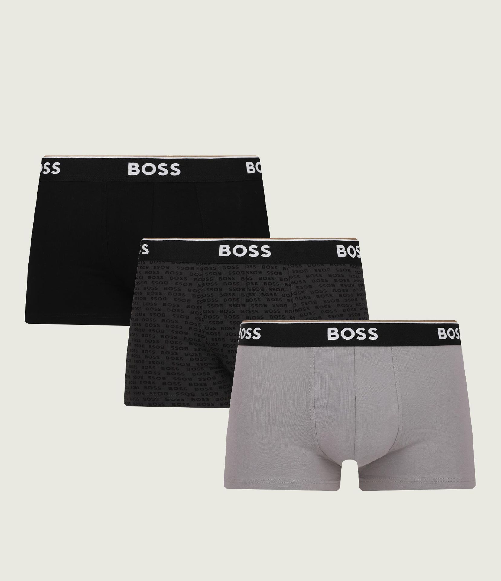 BOSS BLACK Bokserki 3-pack Power Desig