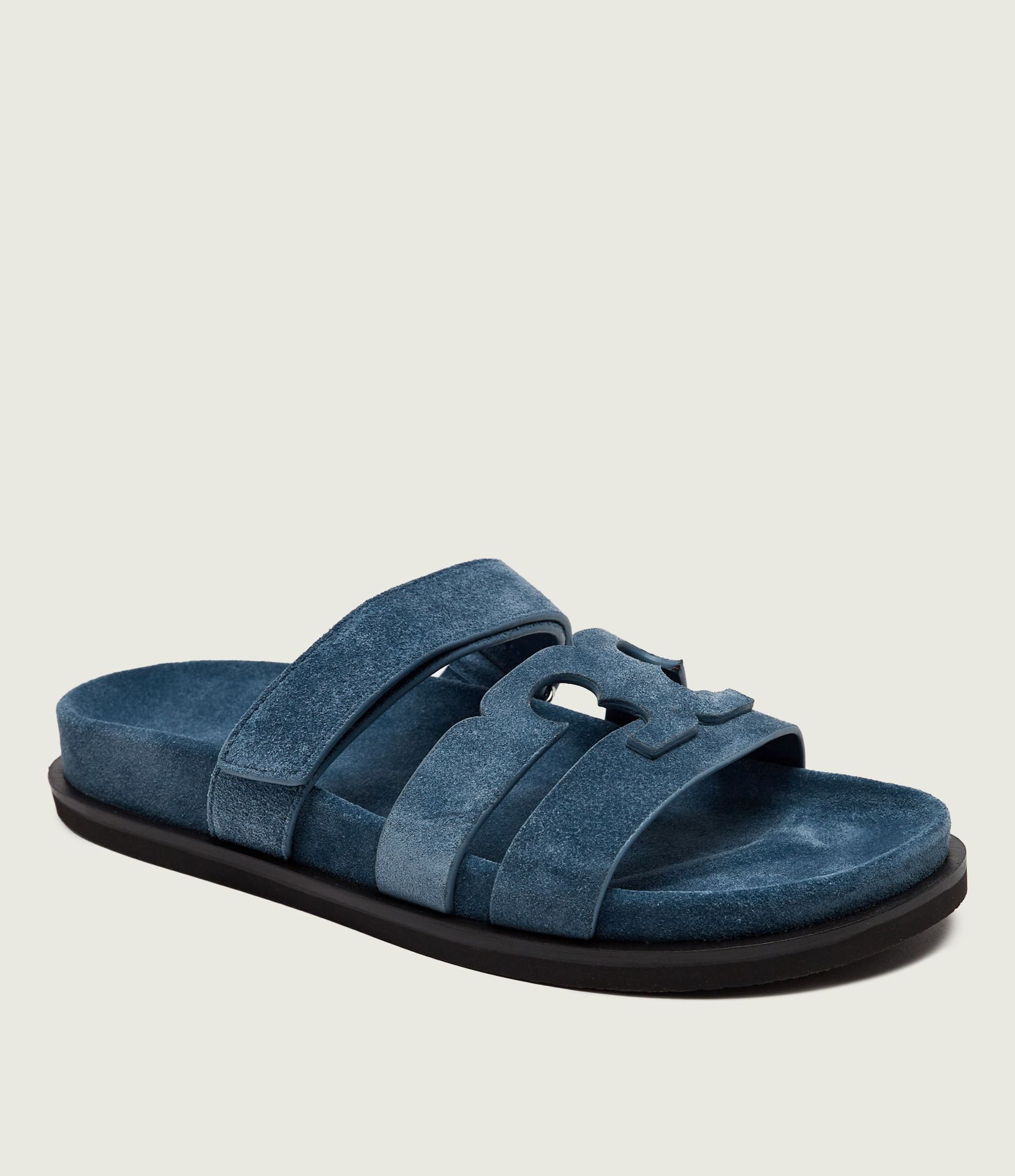TORY BURCH Klapki INES zamsz