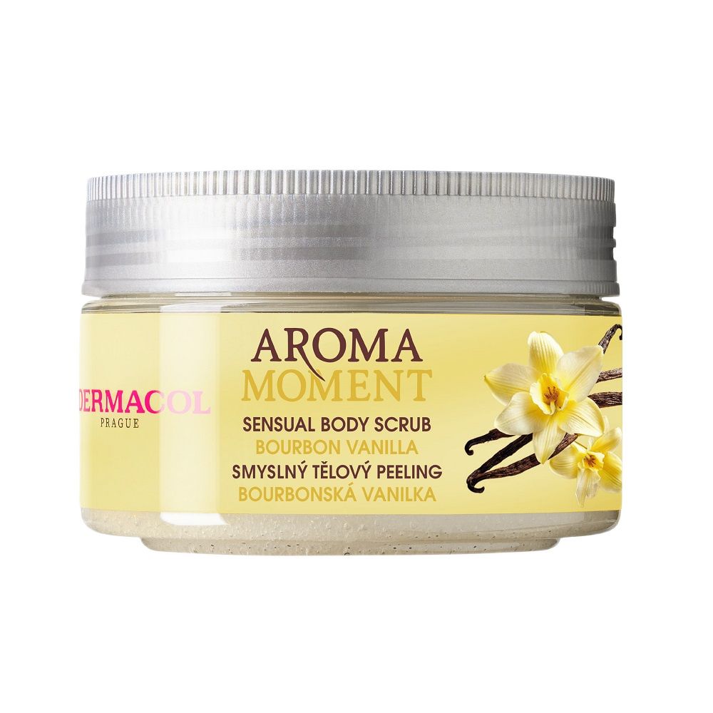 DERMACOL Aroma Moment Body Scrub peeling do ciała Vanilla Bourbon 200g