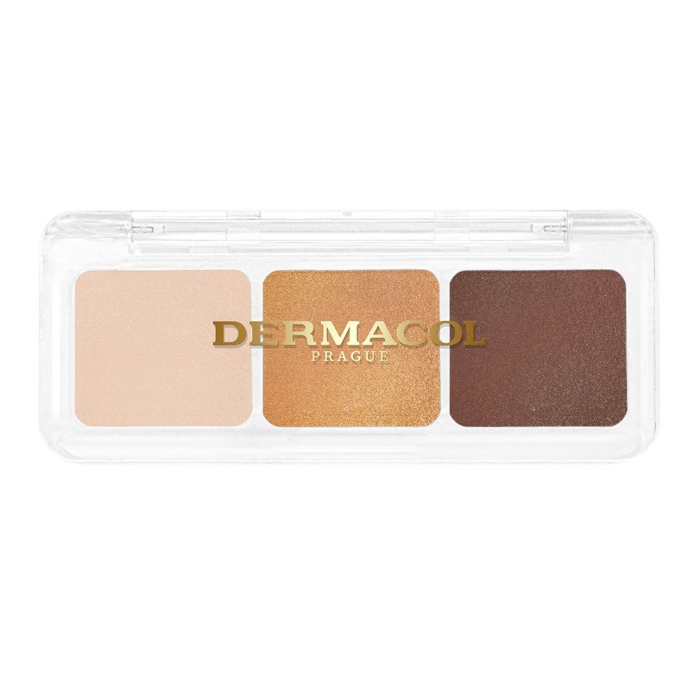 DERMACOL Eyeshadow Palette paleta cieni do powiek 03 Golden Sands 9g