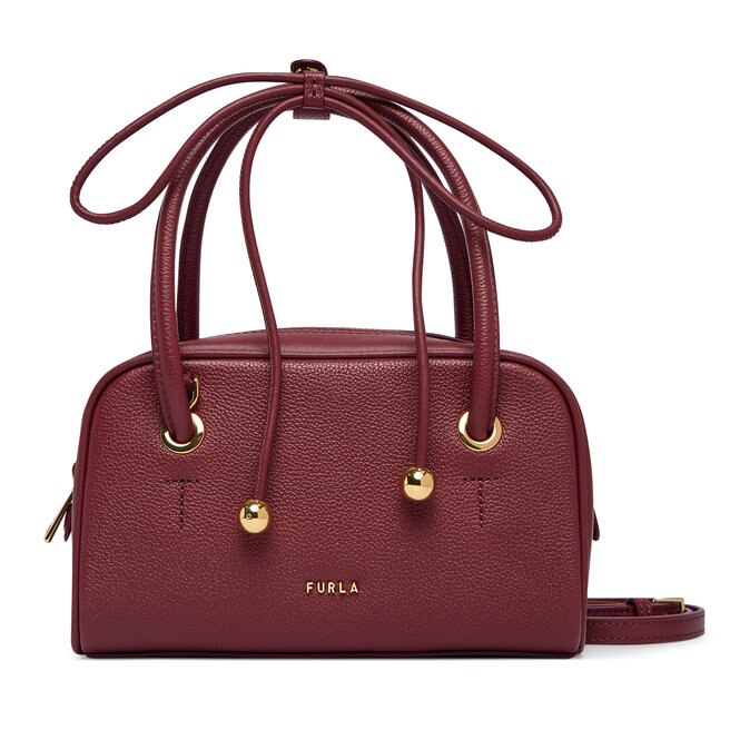 Torebka Furla Poppy Mini WE00915 BX4573 CN 4908S Czerwony ciemny