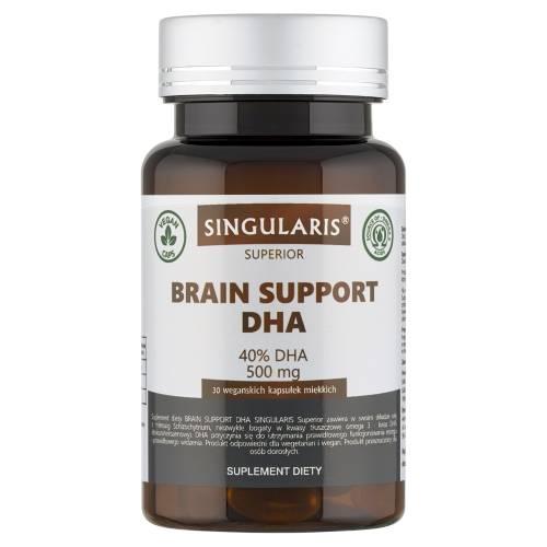 Singularis Brain Support DHA 500 mg, 30 kaps.