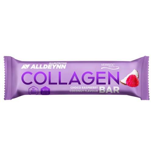 Allnutrition Alldeynn Collagen Bar Baton kolagenowy Choco Raspberry Coconut, 40 g