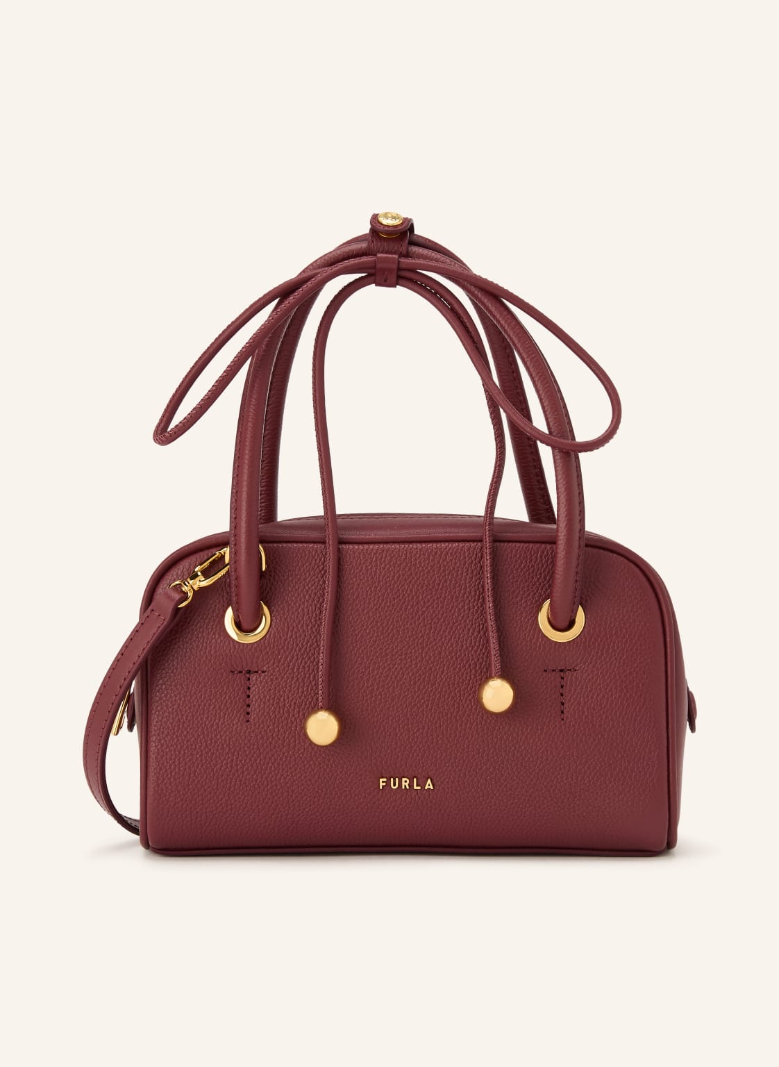 Furla Listonoszka Poppy Dome Mini rot