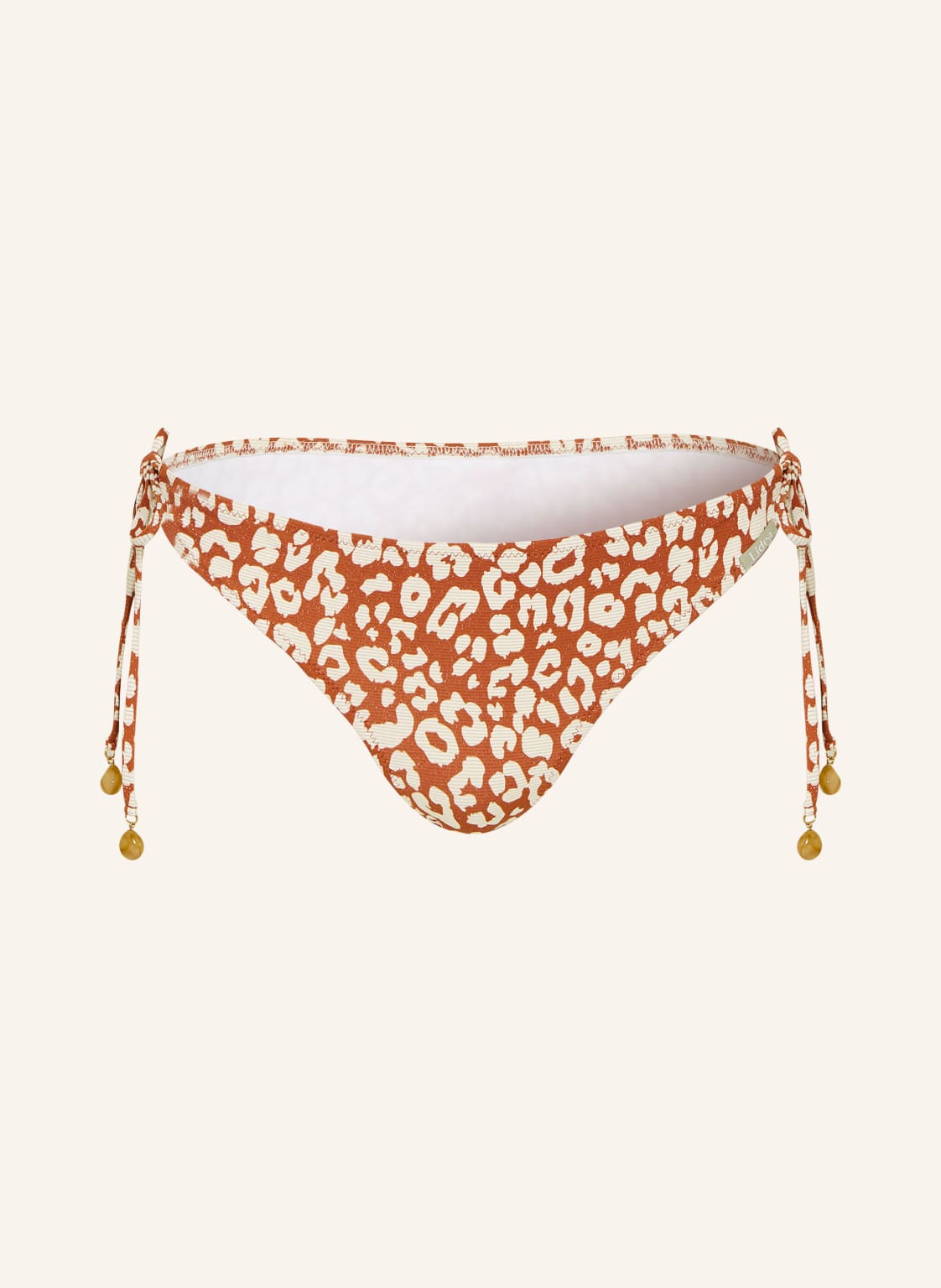 Lidea Trójkątne Figi Bikini Gilded Wild Z Błyszczącą Nicią rot