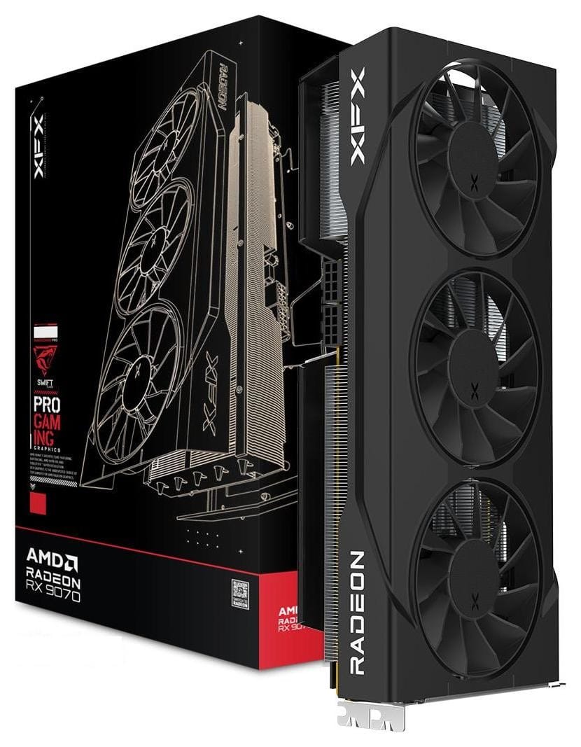 XFX Radeon RX 9070 GRE Triple Fan Gaming Edition 12GB OC RX-97GRE29B7