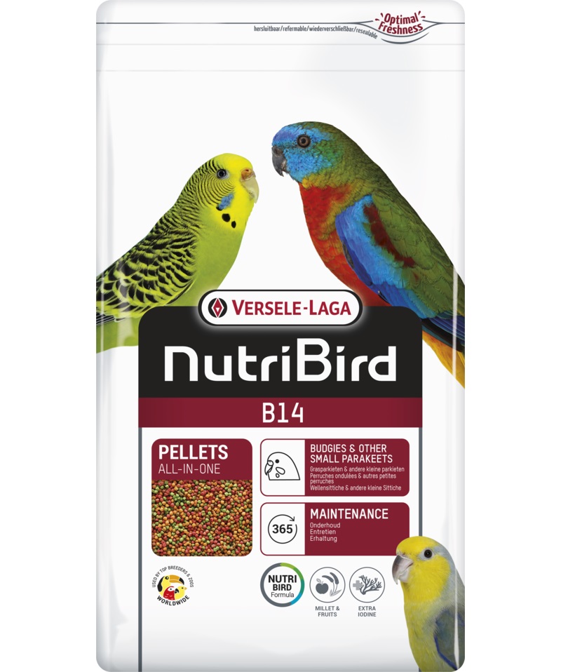 VERSELE-LAGA NutriBird B14 Maintenance 800 g granulak dla papużek falistych