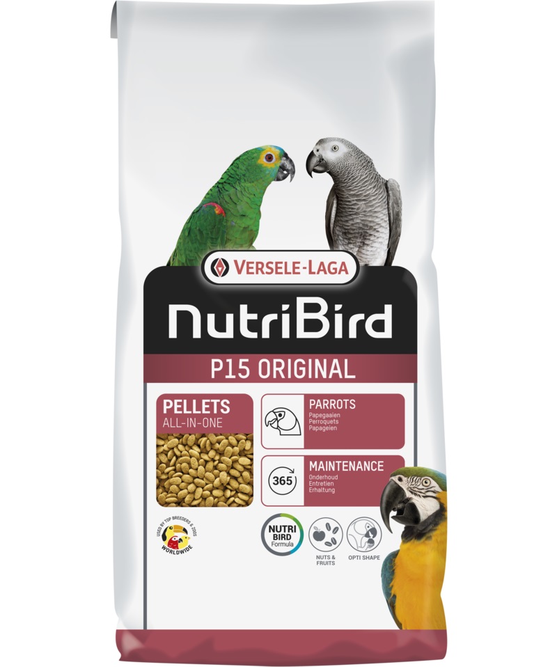 VERSELE-LAGA NutriBird P15 Original 10 kg - granulat dla dużych papug