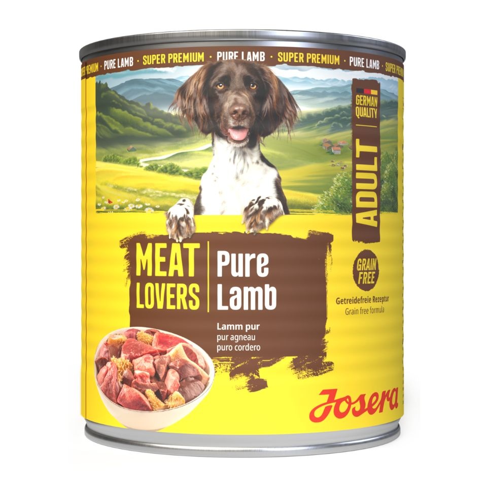 JOSERA Meat Lovers Pure Lamb 800 g jagnięcina, mokra karma dla psów