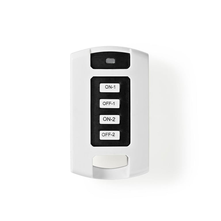 Nedis RFRC220WT pilot RF Wireless Uniwersalne Naciśnij przyciski