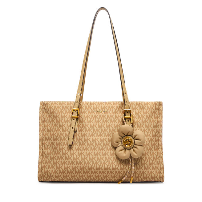 Torebka MICHAEL Michael Kors Zadie 30T6A6ZT8C Kremowy