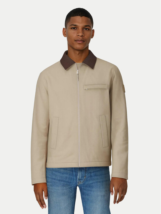 JOOP! Jeans Kurtka przejściowa Jjo-340Matok 30103113 Beżowy Regular Fit