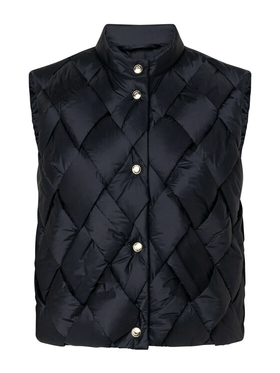 JOOP! Bezrękawnik Vroni2 30103458 Granatowy Regular Fit