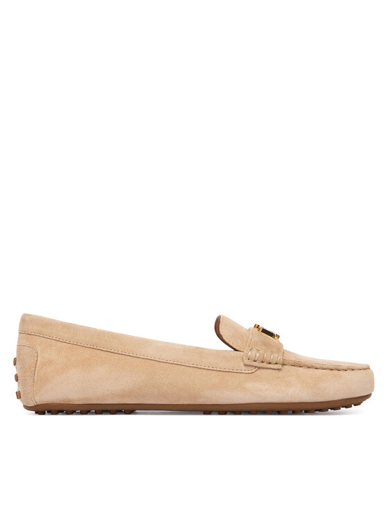 LAUREN RALPH LAUREN Mokasyny Barnsbury 802821629035 Beżowy jasny