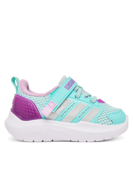 adidas Sneakersy Lightorama Runner Shoes Infants KJ9720 Turkusowy