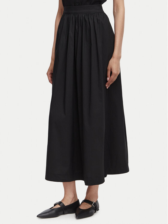 Vero Moda Spódnica maxi Friba 10346845 Czarny Regular Fit