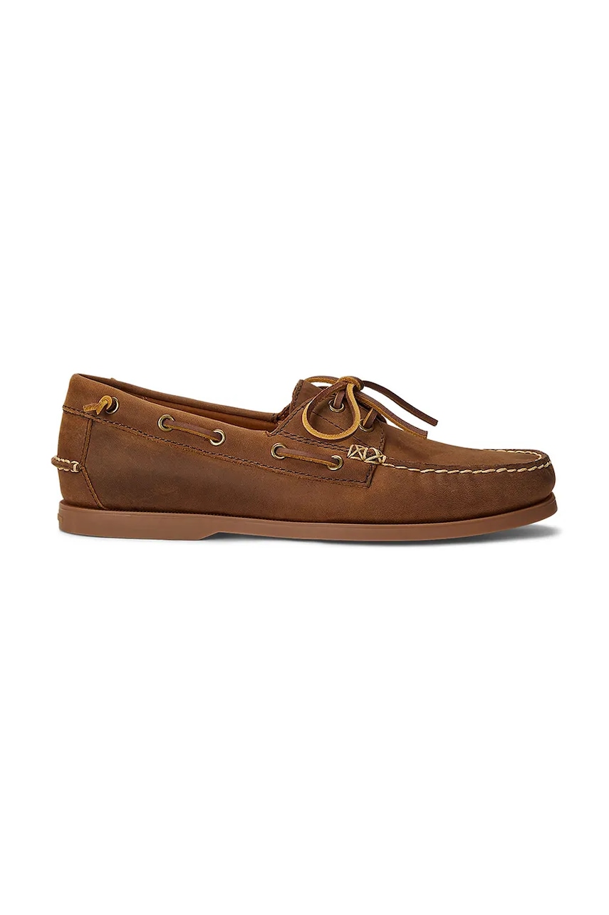 Polo Ralph Lauren mokasyny nubukowe Merton Boat